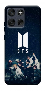Чехол BTS logo для Motorola Moto G56 5G