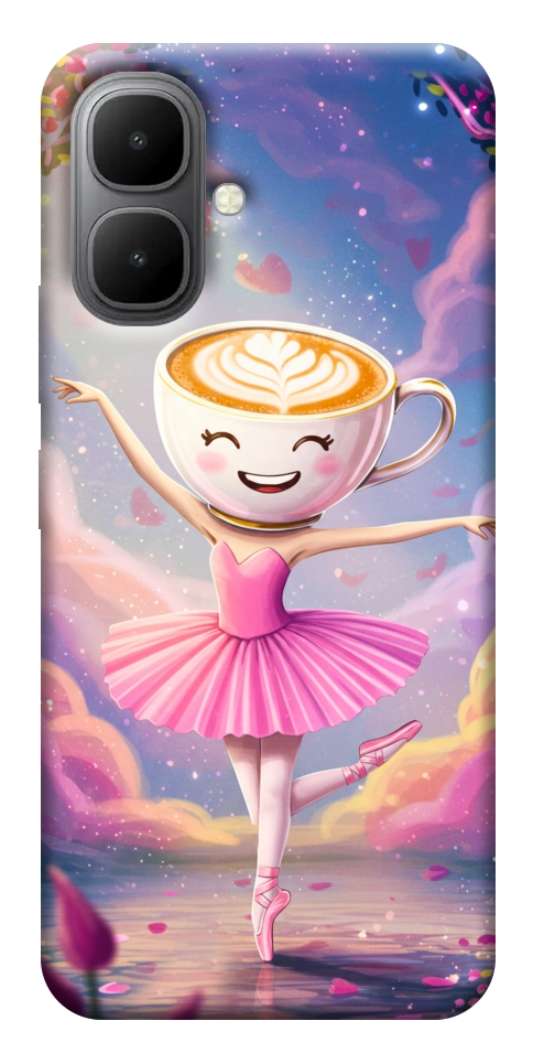 Чехол Ballerina illustration для Infinix Smart 10