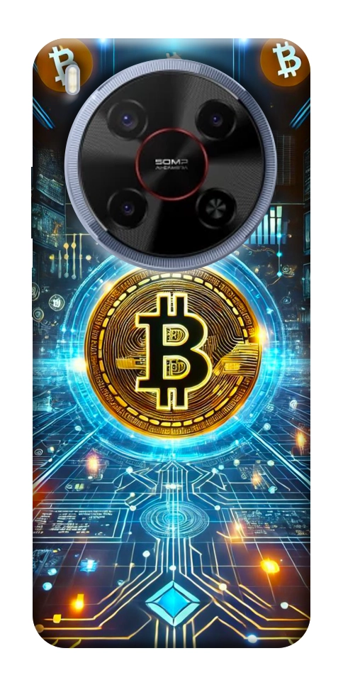 Чехол Neo bitcoin для ZTE Nubia V70 Max