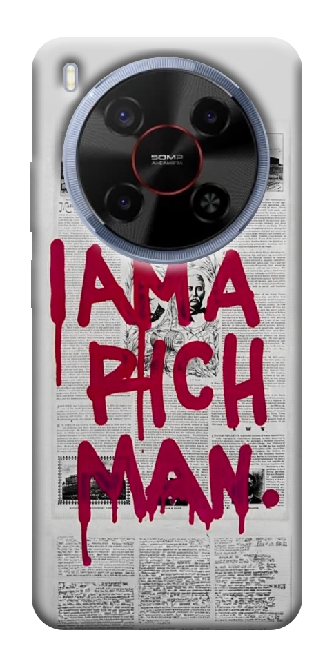 Чехол Mom I am a rich man для ZTE Nubia V70 Max