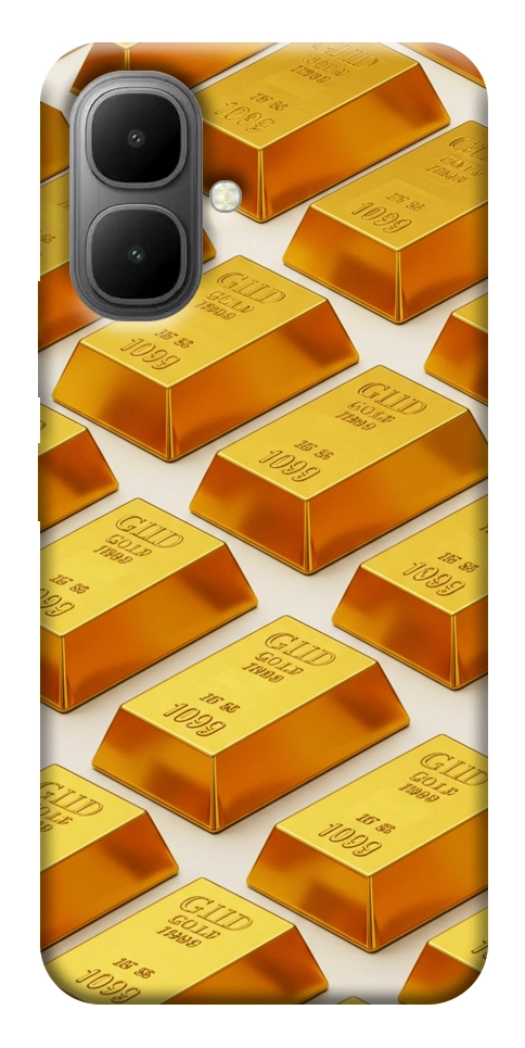 Чехол Gold bars для Infinix Smart 10