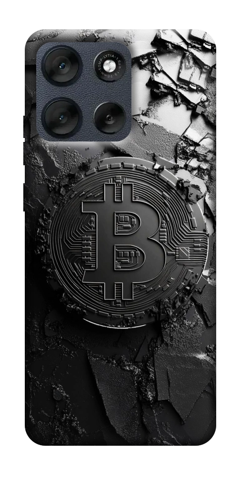 Чехол Dark bitcoin для Motorola Moto G56 5G