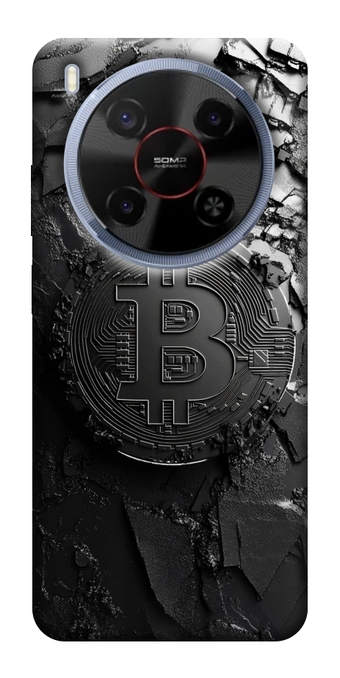 Чехол Dark bitcoin для ZTE Nubia V70 Max