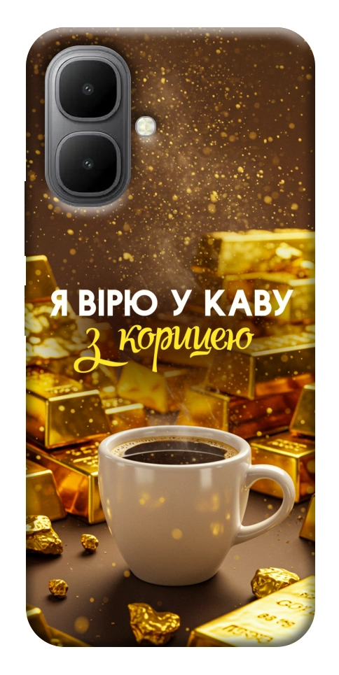 Чехол Верю в кофе для Infinix Smart 10