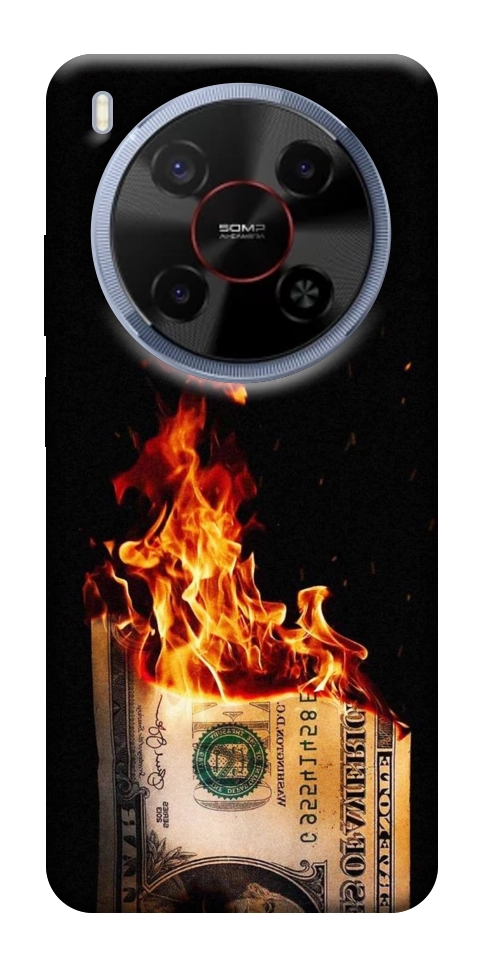 Чехол Money burn для ZTE Nubia V70 Max