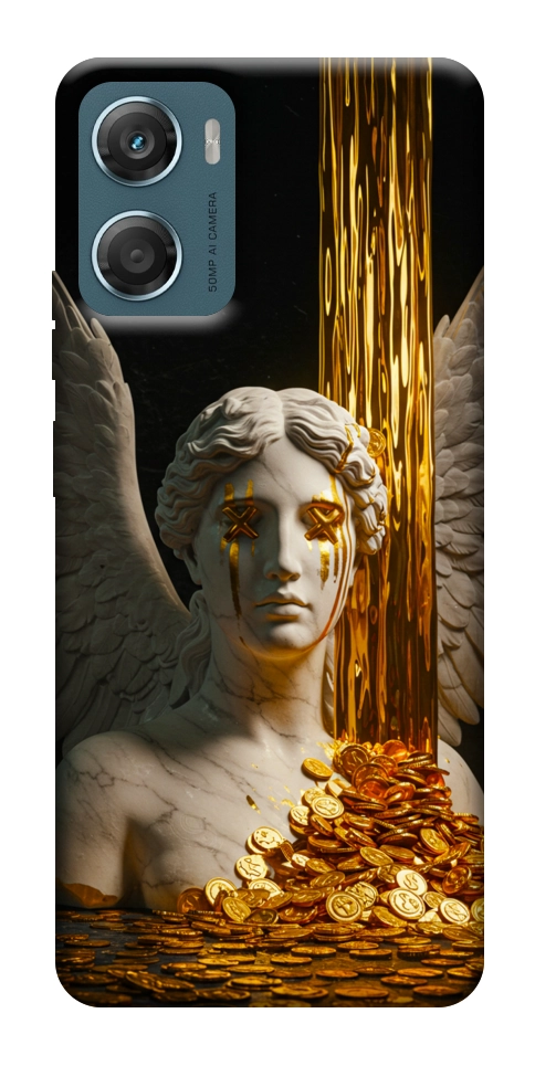 Чехол Gold statue для Motorola Moto G06