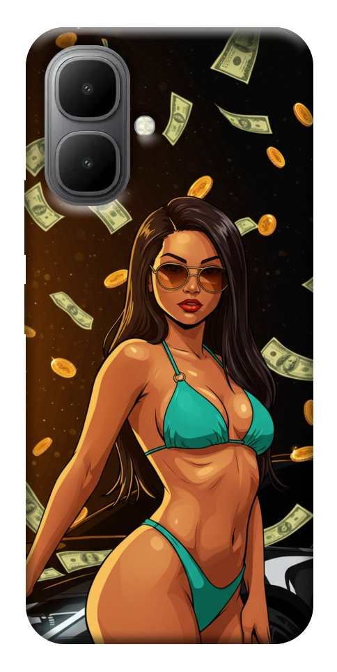 Чехол Money girl для Infinix Smart 10