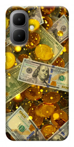 Чехол Gold and dollars для Infinix Smart 10