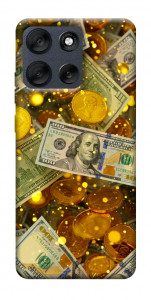 Чехол Gold and dollars для Motorola Moto G56 5G