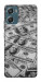 Чехол Dollars background для Motorola Moto G06