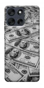 Чехол Dollars background для Motorola Moto G56 5G