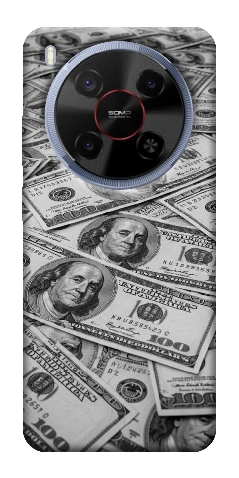Чехол Dollars background для ZTE Nubia V70 Max