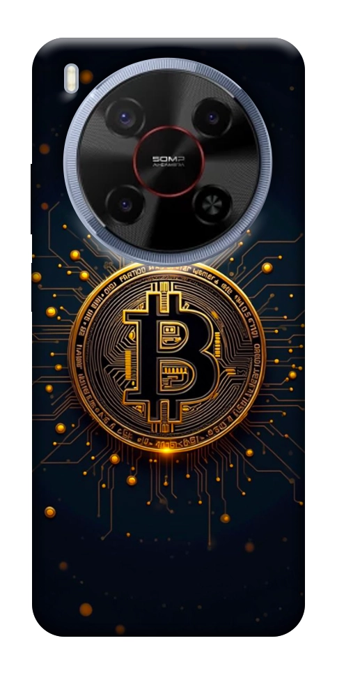 Чехол Bitcoin для ZTE Nubia V70 Max