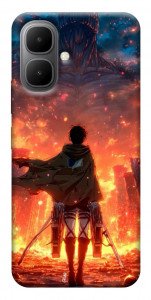 Чехол Attack on titan eren для Infinix Smart 10