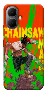 Чехол Chainsaw man для Infinix Smart 10