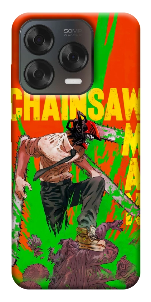 Чехол Chainsaw man для ZTE Nubia V70 Design