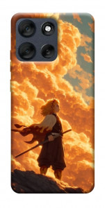 Чехол Demon slayer kyojuro для Motorola Moto G56 5G