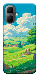 Чехол Miyazaki landscape для Infinix Smart 10