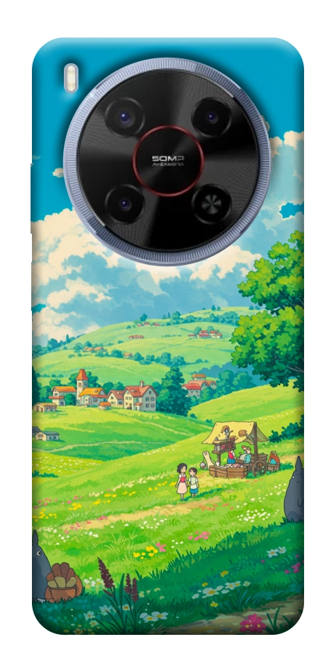 Чехол Miyazaki landscape для ZTE Nubia V70 Max
