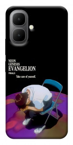 Чехол Shinji sitting in the dark для Infinix Smart 10