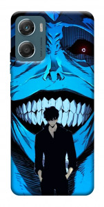 Чохол Solo leveling blue vibe для Motorola Moto G06