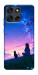 Чехол Space girl and cat для Motorola Moto G56 5G