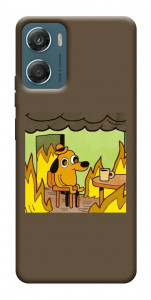 Чохол Dog in the fire для Motorola Moto G06