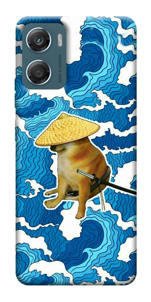 Чехол Sad dog samurai для Motorola Moto G06
