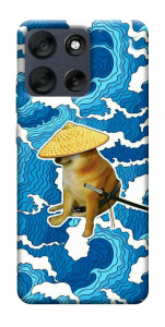 Чехол Sad dog samurai для Motorola Moto G56 5G