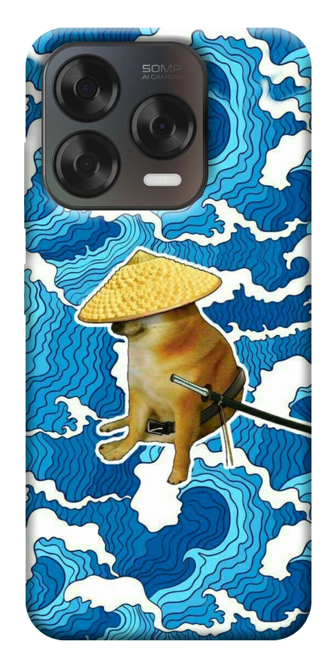 Чохол Sad dog samurai для ZTE Nubia V70 Design