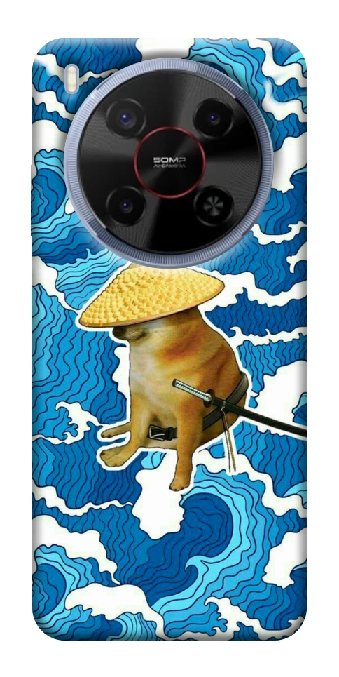 Чехол Sad dog samurai для ZTE Nubia V70 Max