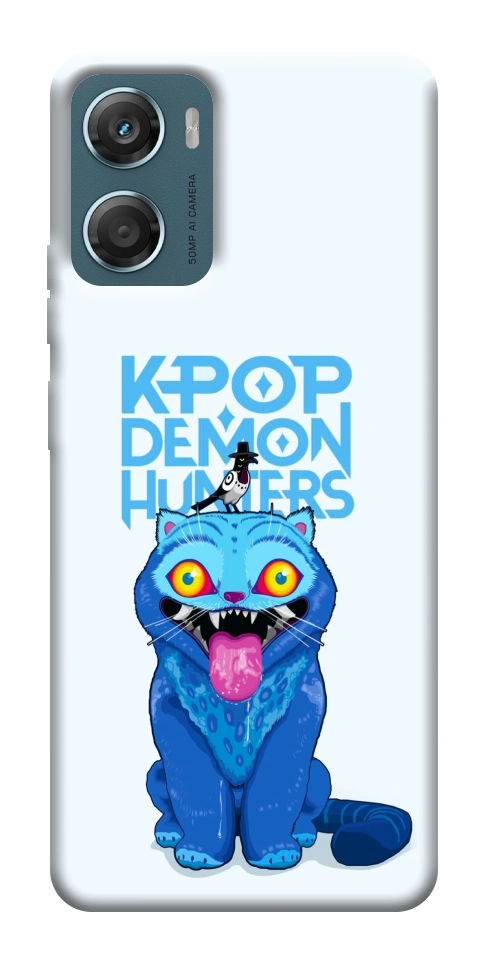 Чехол Demon Kpop cat для Motorola Moto G06