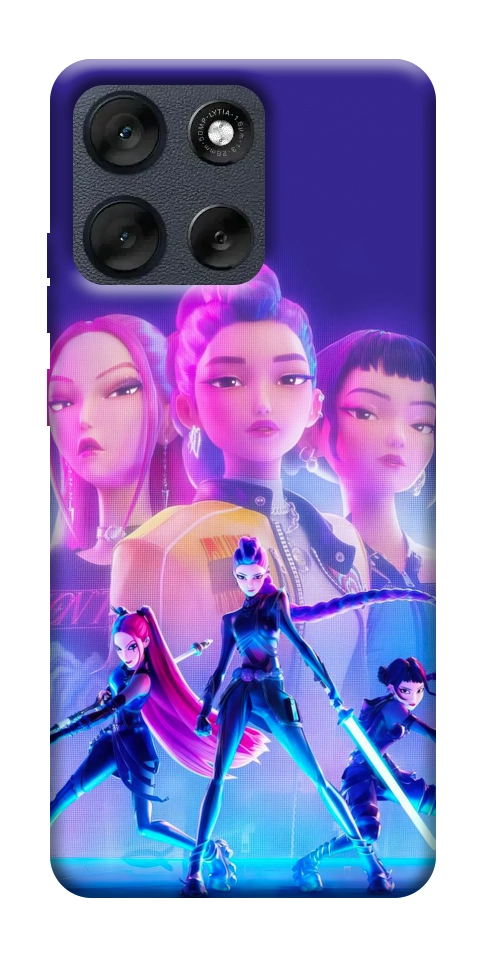 Чехол KPOP Demon Hunters для Motorola Moto G56 5G