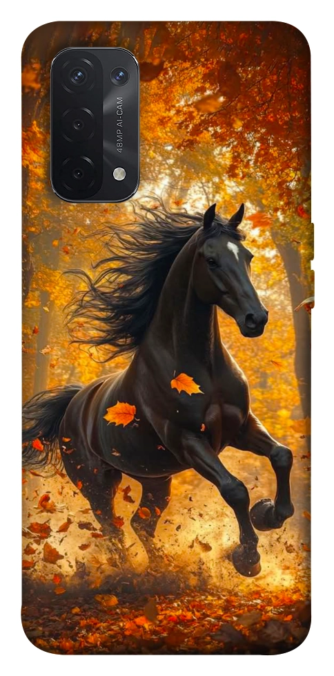 Чехол Autumn Horse для Oppo A74 5G