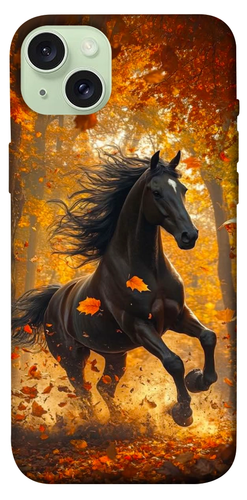 Чехол Autumn Horse для iPhone 15 Plus