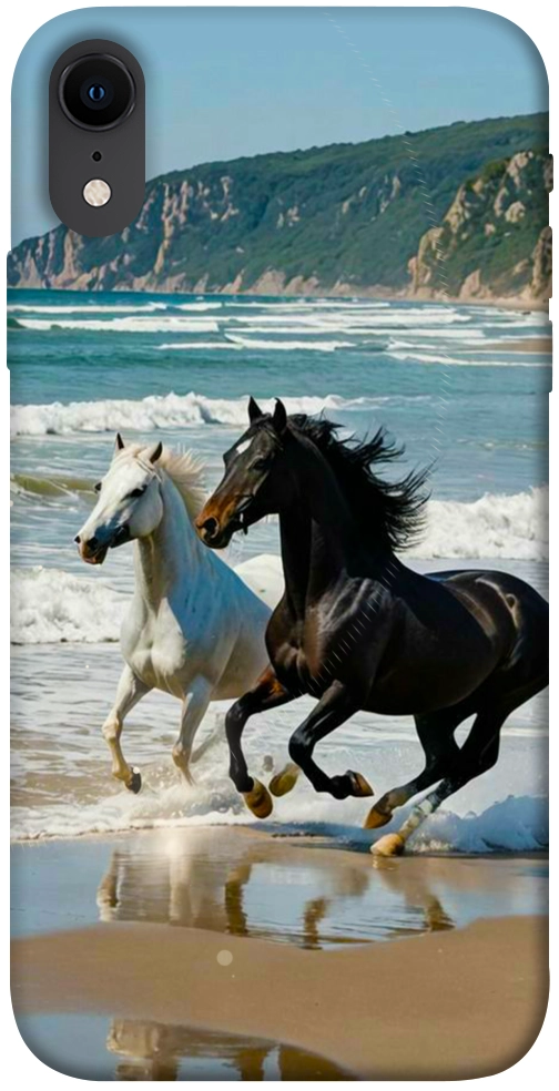 Чехол Beach Horses для iPhone XR