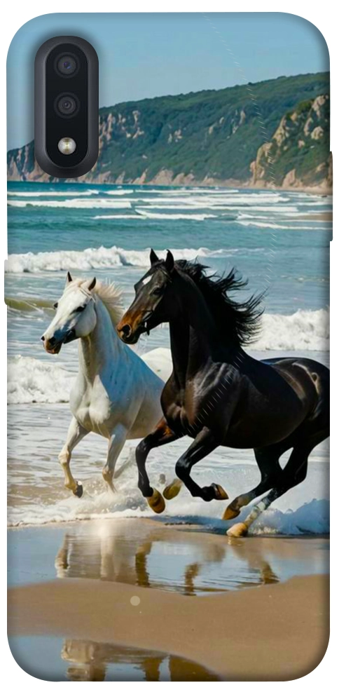 Чохол Beach Horses для Galaxy A01