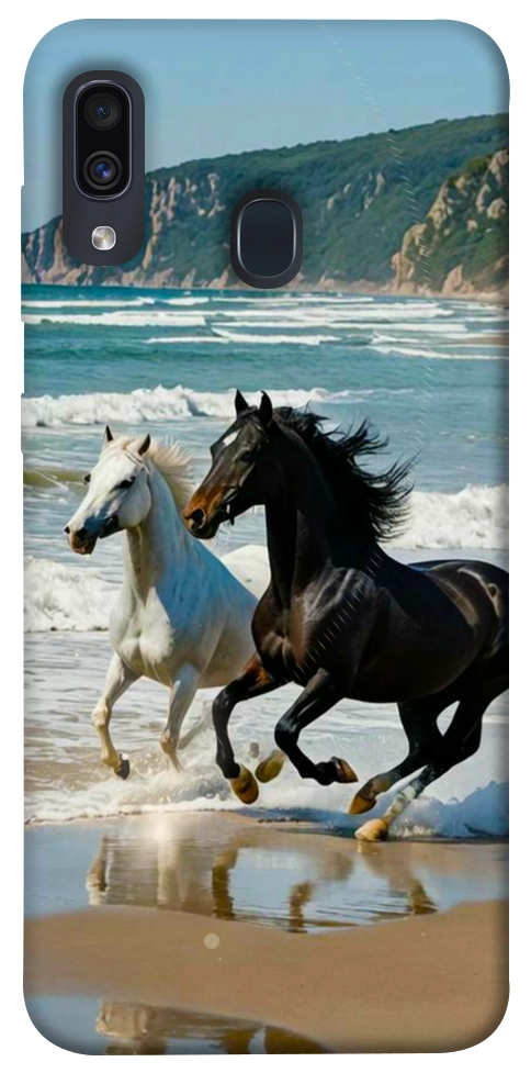 Чохол Beach Horses для Galaxy A30 (2019)