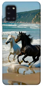 Чехол Beach Horses для Galaxy A31 (2020)