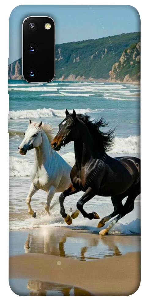 Чохол Beach Horses для Galaxy S20 (2020)