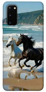 Чохол Beach Horses для Galaxy S20 (2020)