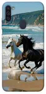 Чохол Beach Horses для Galaxy M11 (2020)