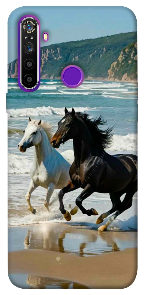 Чехол Beach Horses для Realme 5
