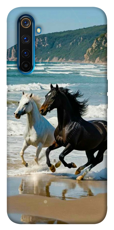 Чохол Beach Horses для Realme 6 Pro
