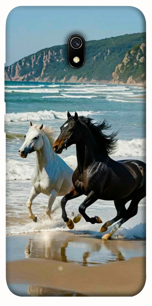 Чехол Beach Horses для Xiaomi Redmi 8a