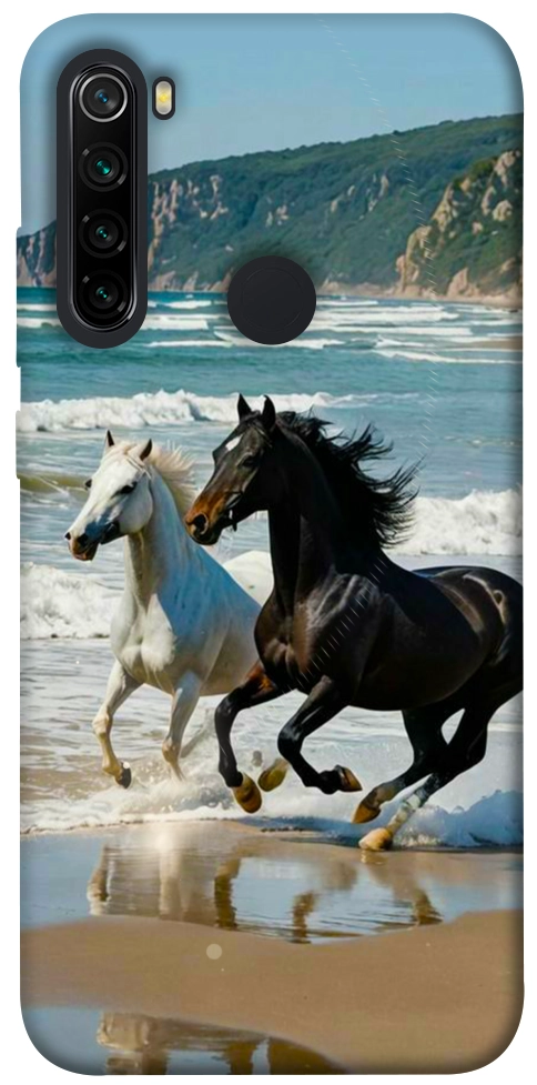 Чехол Beach Horses для Xiaomi Redmi Note 8