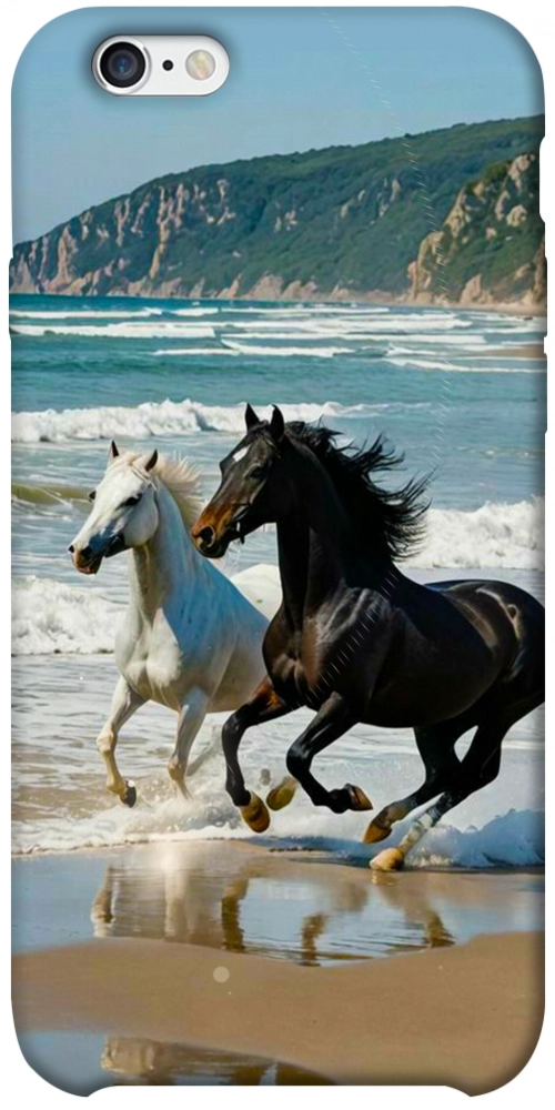 Чехол Beach Horses для iPhone 6S Plus