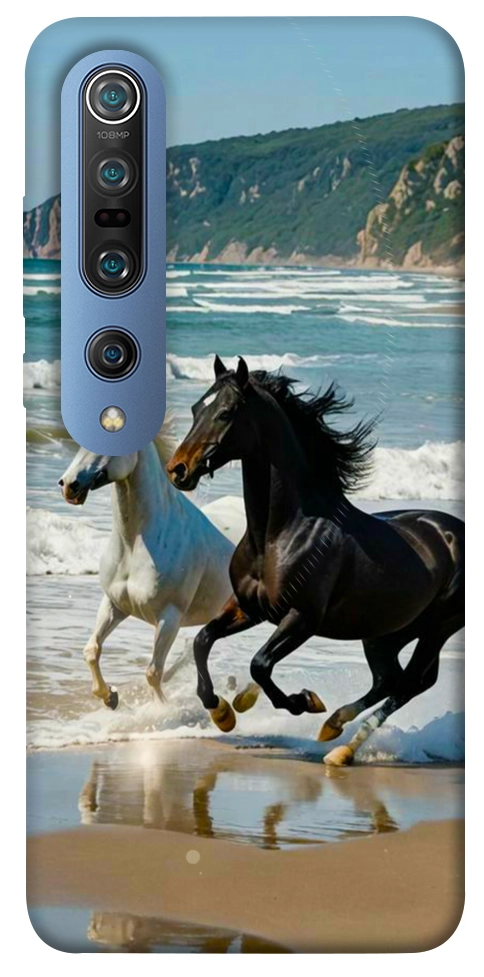 Чехол Beach Horses для Xiaomi Mi 10