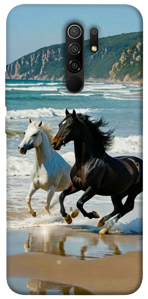 Чехол Beach Horses для Xiaomi Redmi 9