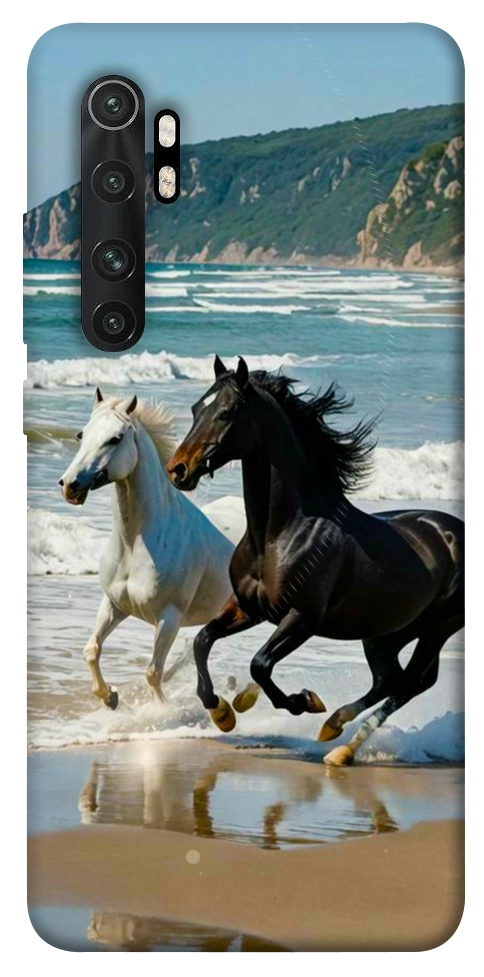 Чехол Beach Horses для Xiaomi Mi Note 10 Lite